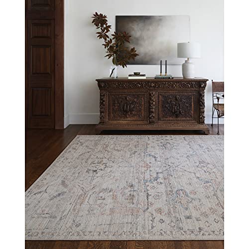 Marlene Light Blue Area Rug, 9'2" x 12