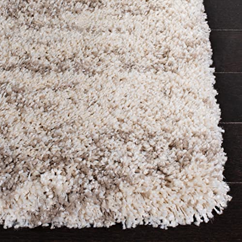Hudson Shag Ivory/Beige Area Rug by Safavieh