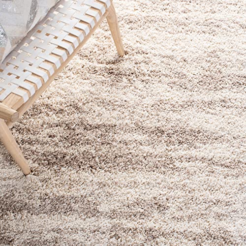 Hudson Shag Ivory/Beige Area Rug by Safavieh
