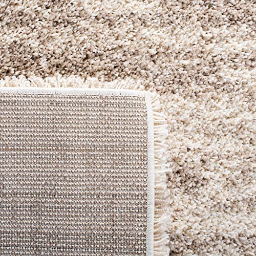 Hudson Shag Ivory/Beige Area Rug by Safavieh