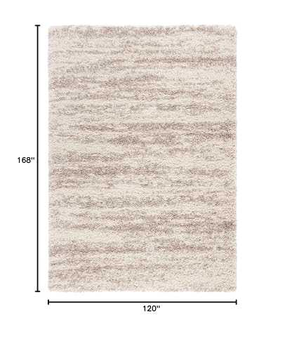 Hudson Shag Ivory/Beige Area Rug by Safavieh