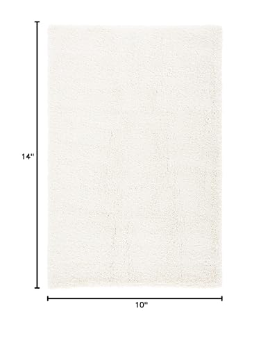 Ivory 10' x 14' Stained Area Rug