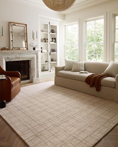 Loloi Chris Loves Julia Polly Area Rug, Khaki/Sand