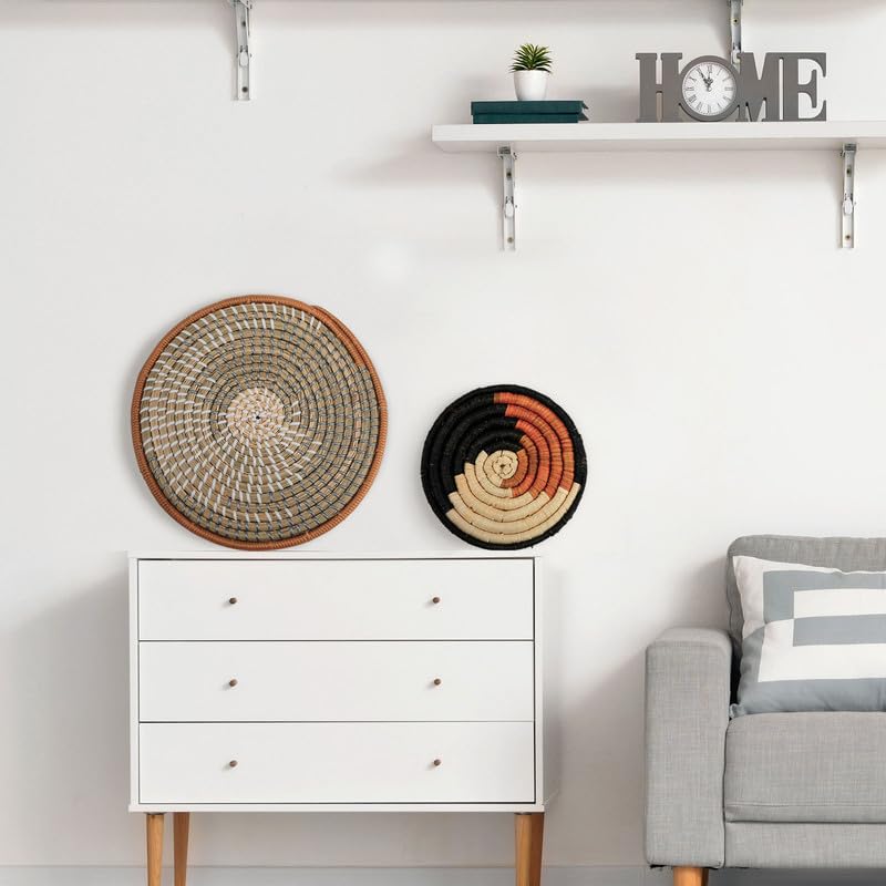 Boho Wandkorb Set für Rustikale Wohnkultur