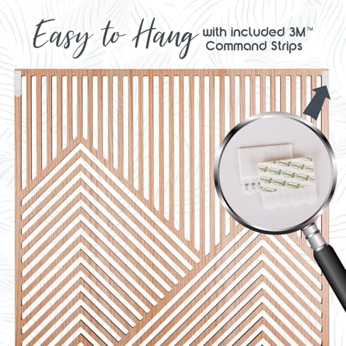 Wooden Mountain Wall Art Set - Modern Decor