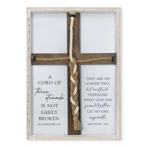 Christian Wedding Sign Wall Decor – Unity Cross Art