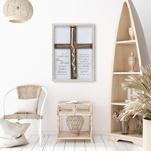 Christian Wedding Sign Wall Decor – Unity Cross Art