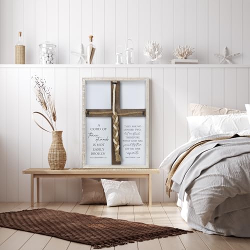 Christian Wedding Sign Wall Decor – Unity Cross Art