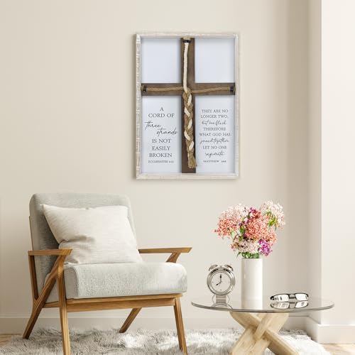 Christian Wedding Sign Wall Decor – Unity Cross Art