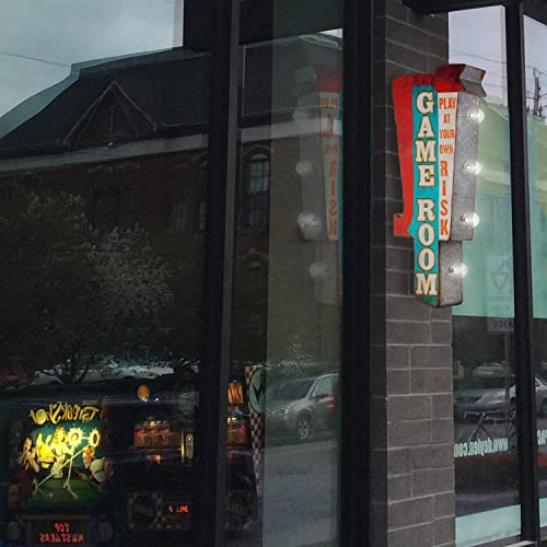 Vintage Double-Sided Marquee LED Wall Sign