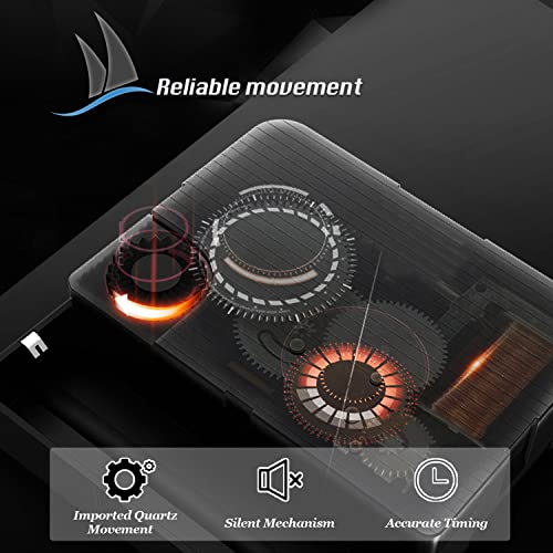 Vintage Aero Snail 22.9cm Wooden Wall Clock