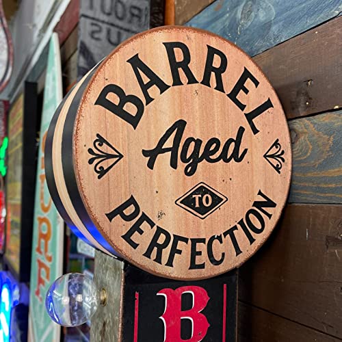Bourbon Vintage Double-Sided LED Wall Sign