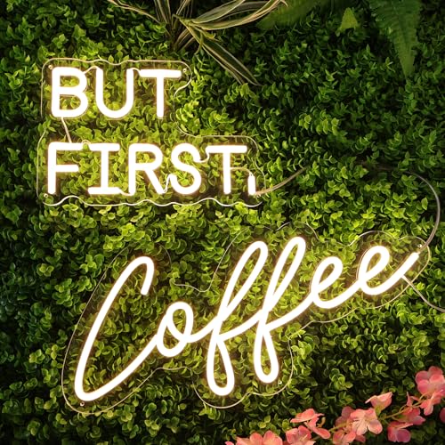 Dimmable Coffee Neon Sign for Home Decor