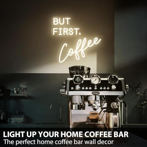 Dimmable Coffee Neon Sign for Home Decor