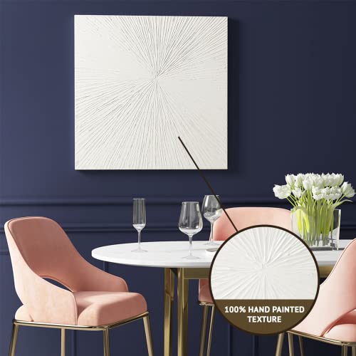 Madison Park Signature Abstract Palm Metal Deco Box