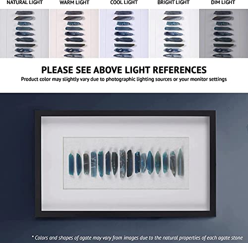 Martha Stewart Natural Agate Wall Art Decor