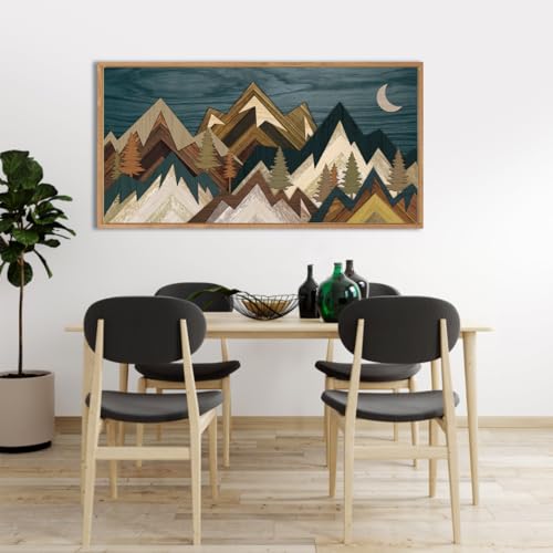 Rustic Forest Art Canvas for Home Decor