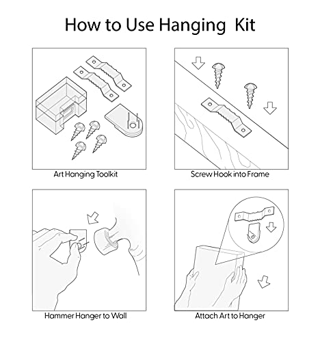 Minimal Pastel Sunset Desert Canvas Art Set