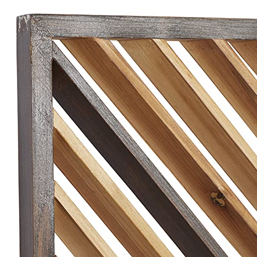 Deco 79 Brown Wall Décor Set of 3