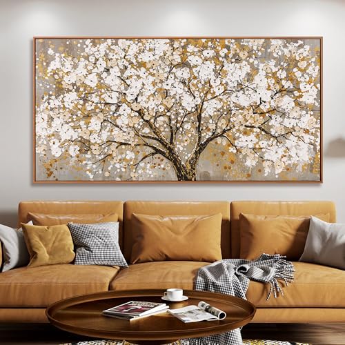 Abstract Tree of Life Wall Art - Framed Decor