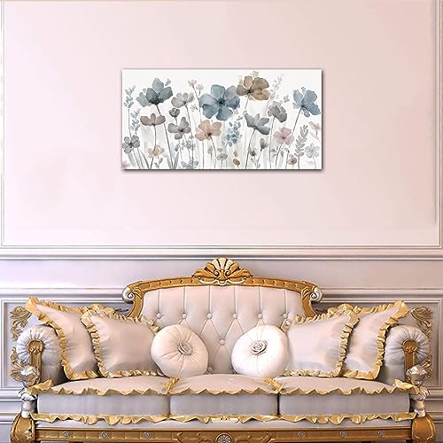 Elegant Floral Canvas Wall Art for Home Decor