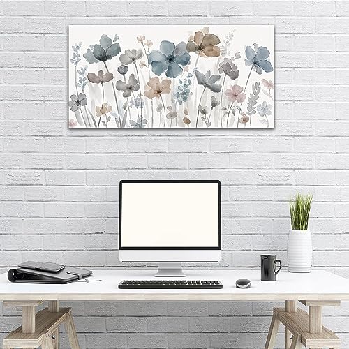 Elegant Floral Canvas Wall Art for Home Decor