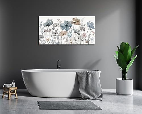 Elegant Floral Canvas Wall Art for Home Decor