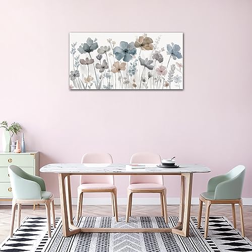 Elegant Floral Canvas Wall Art for Home Decor