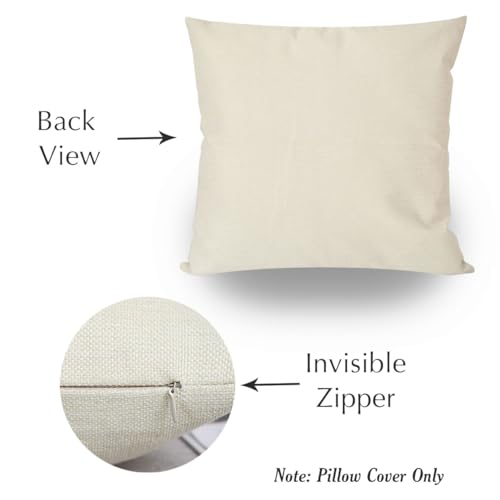 Pumpkin Fall Themed Pillow Covers, Set of 4