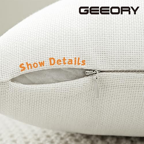 GEEORY Fall Pillow Covers - Set of 4 Decorations