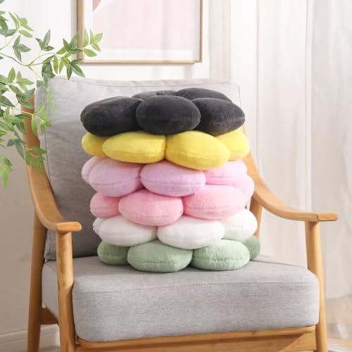 Daisy Flower Floor Pillow for Home Decor