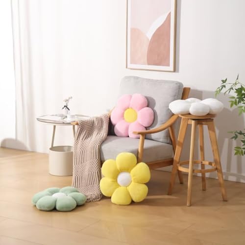 Daisy Flower Floor Pillow for Home Decor