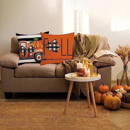 Autumn Decorative Pillow Covers - Set of 4