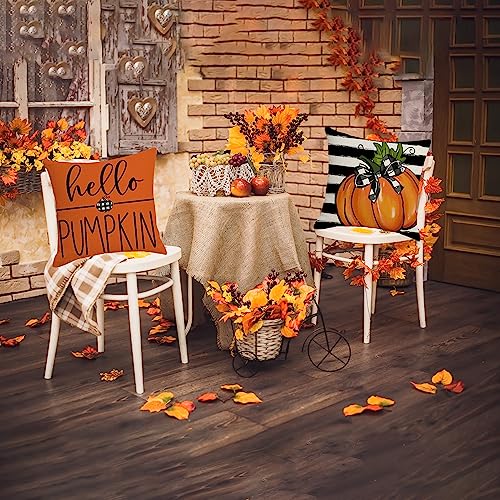 Autumn Decorative Pillow Covers - Set of 4