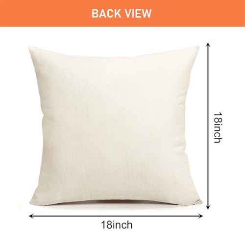 Fall Decorative Pillow Covers Set of 4 – Pumpkins