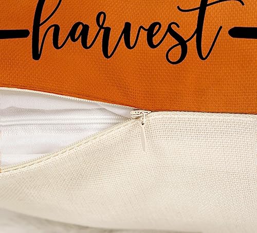 Autumn Buffalo Check Pillow Covers Set of 4