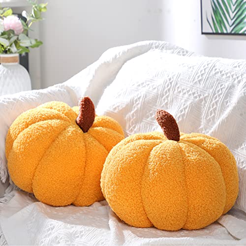 Pumpkin Throw Pillow Set for Home Decor