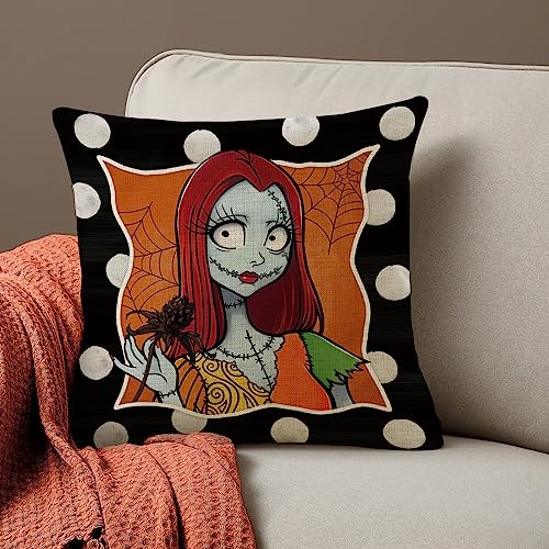 Halloween Throw Pillow Covers Set of 4