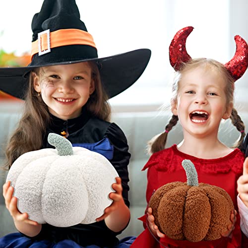 3D Pumpkin Throw Pillows - Set of 4