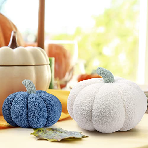3D Pumpkin Throw Pillows - Set of 4