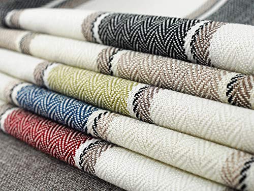 Set of 2 Retro Striped Throw Pillow Covers