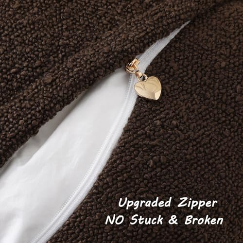 Bouclé Decorative Cushion Covers - Set of 2