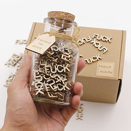 Funny Gift Jar: Fucks to Give (5oz)
