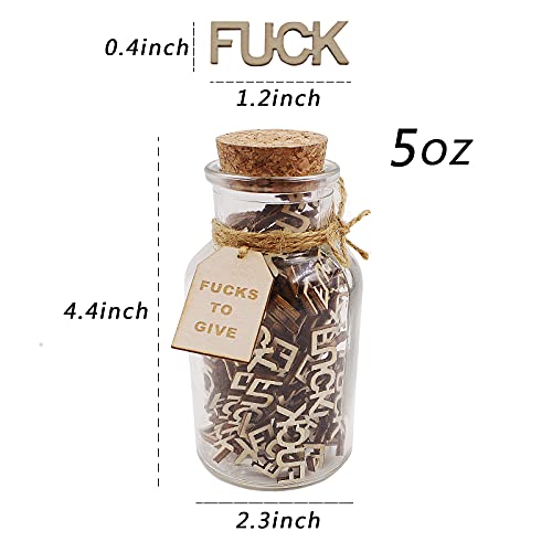 Funny Gift Jar: Fucks to Give (5oz)