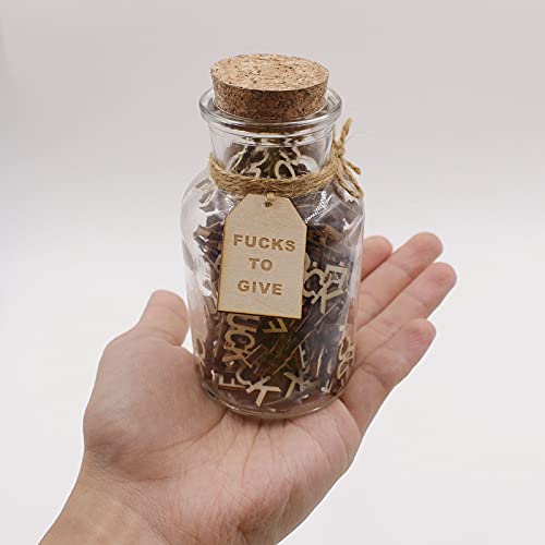 Funny Gift Jar: Fucks to Give (5oz)
