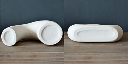 Minimalist Nordic Donut Vase Set of 2