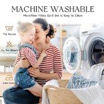 Light Grey Reversible Quilt Set for All Seasons