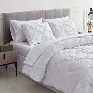Maple&Stone 7-Piece Pintuck Full Comforter Set