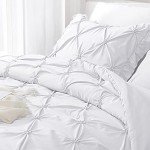 Elegant White Queen Comforter Set - 7 Pieces