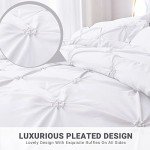 Elegant White Queen Comforter Set - 7 Pieces